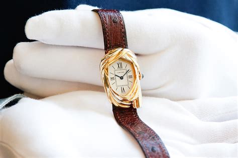 plain cartier watch|best vintage cartier watch.